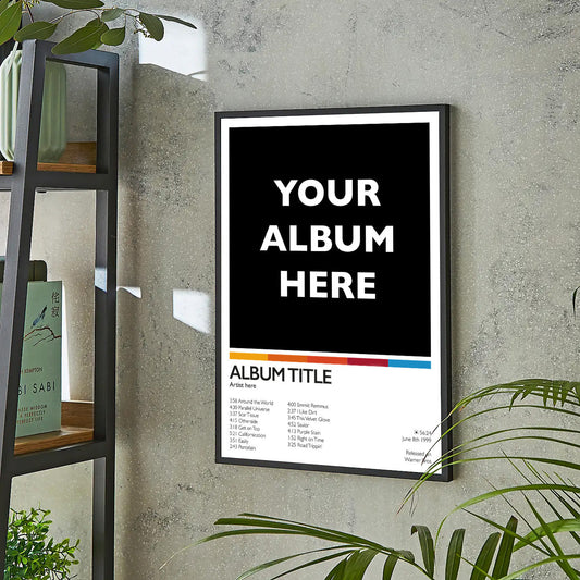 Add Your Own Album Cover Poster